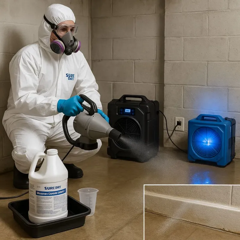 Sanitization and Odor Removal process in Brookridge, FL