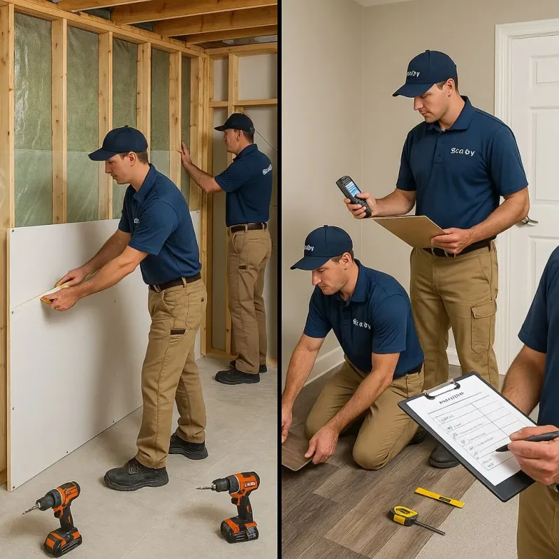 Repairs and Reconstruction process in Brookridge, FL