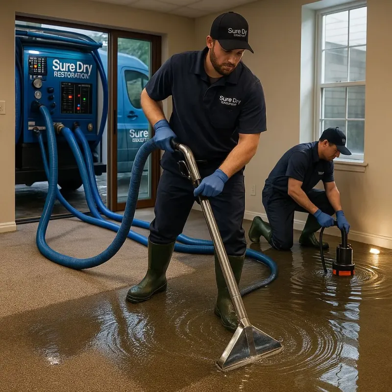 Water Extraction and Removal process in Brookridge, FL